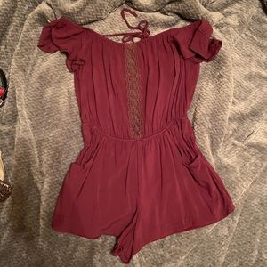 Tobi Off-Shoulder Romper